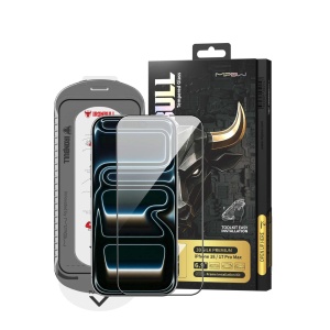 Dán cường lực Mipow IRONBULL 3D Silk Premium trong suốt - iPhone 18 Pro Max / iPhone 17 Pro Max